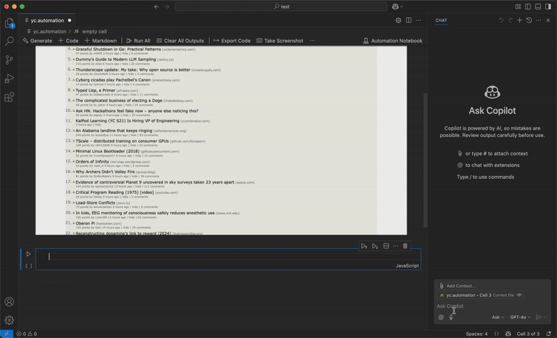 Demo: AI Assistant