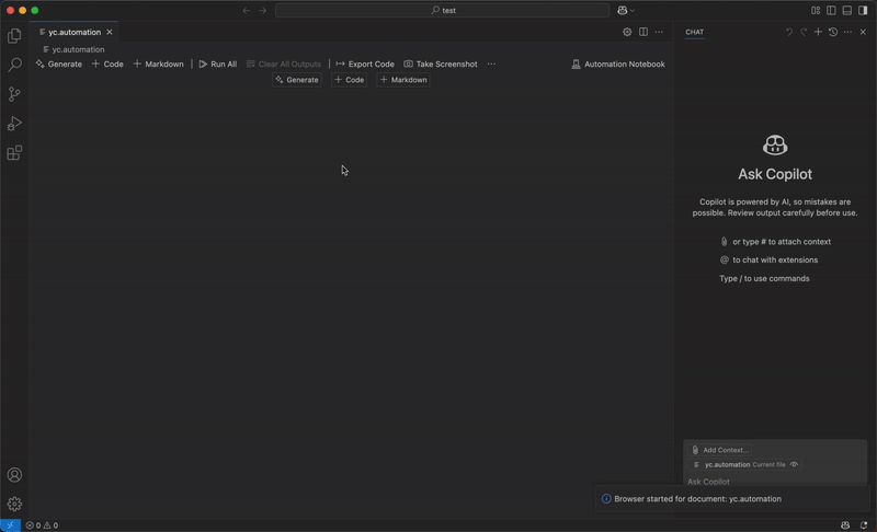 Demo: Code Execution