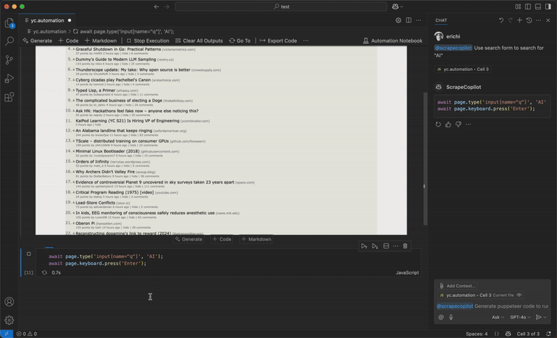 Demo: Screenshot
